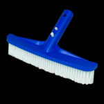 بروش ازرق PB02CB  مع فرشاة بيضاء بلاستيك صغير